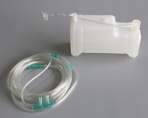 The humidification device of the nasal oxygen tube (Fang Xing)